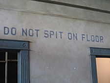 A building being renovated in the Carrollton section of New Orleans OakDoNotSpitOnFloor.jpg