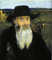 Олександр Мурашко. «Старий вчитель». «Портрет Миколи Мурашка». 1906