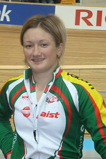 Olga Ismayilova track cyclist