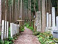 Un ingresso di un percorso al Tempio di Ōminesan-ji