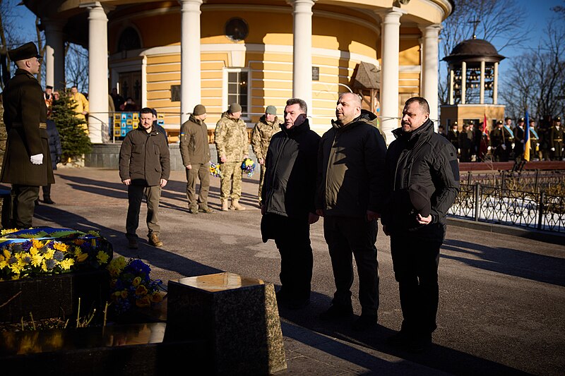 File:On Kruty Heroes Remembrance Day, the President honored the memory of those who perished for Ukraine's independence. (53497939525).jpg