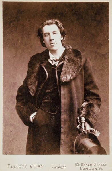 Photograph by Elliott & Fry of Baker Street, London, 1881