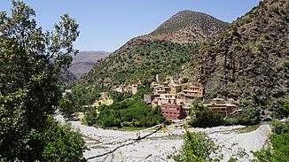 Oued Ourika in the High Atlas