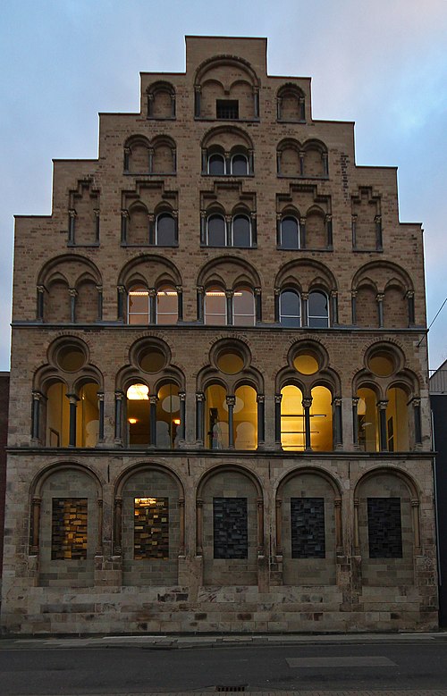 The Overstolzenhaus at 8–12 Rheingasse, Cologne, is part of the headquarters of the German Society for Photography