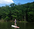 Paddle boarding at Hungry Mother (17906974905).jpg