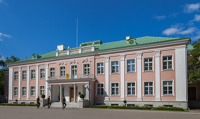 Estonia's Presidential Palace in Kadriorg Park
