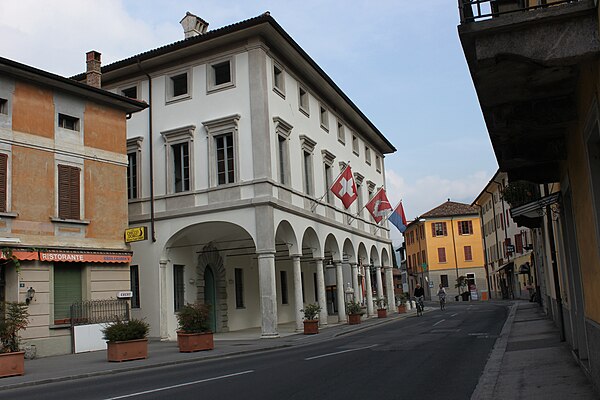 Town hall of Riva San Vitale