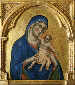 La Vierge et l'Enfant, Paolo Veneziano