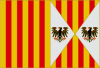 heraldická vlajka koruny se znakem Sicilského království