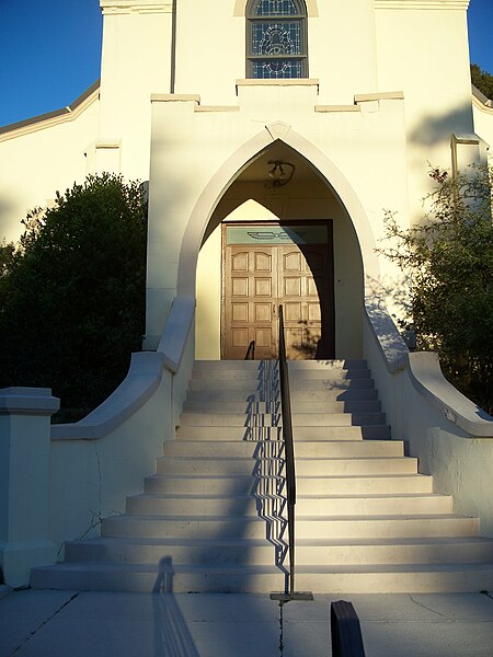 File:Pensacola FL old Sacred Heart Church door01.jpg