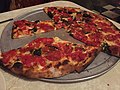 Pepperoni pizza at John's of Bleecker Street (NY) (34021785584).jpg