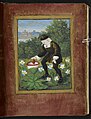نقاشی‌ای از پتیت لیور داموز که شخصی قلبش را درون گل مارگارت(معشوقه‌اش) می‌گذارد.(عاشق مارگارت است.) حدود سال ۱۵۰۰.
