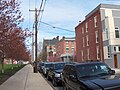 Brown Street, Fairmount, Philadelphia, PA 19130, looking west, 2x00 block