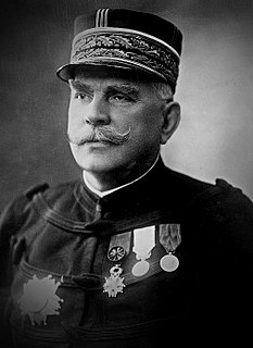 Joseph Joffre French general who served as Commander-in-Chief of French forces on the Western Front from the start of World War I