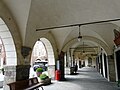 Portici di Piazza Maggiore, Borgata di Piazza, Mondovì, Piemonte, Italia