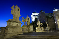 Piazza del Campidoglio or Campidoglio square, Rome, Italy