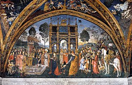 Pinturicchio - St Catherine Perdebatan - WGA17820.jpg