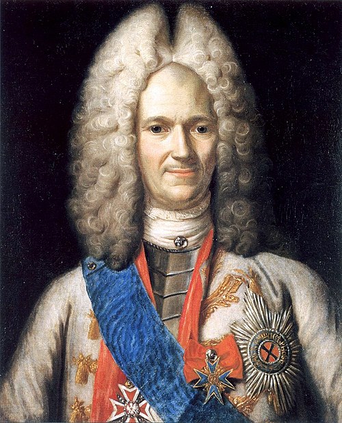 Portrait of Menshikov; c. 1716 to 1720