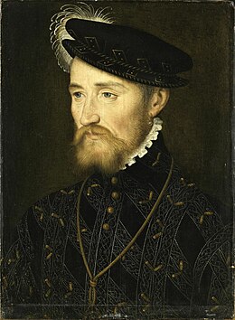 Portrait of Francis de Lorraine, 2nd Duke of Guise (1519–1563), by Workshop of François Clouet.jpg