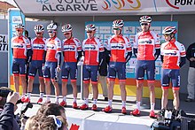Portekiz - Algarve - Lagos - 2016 Volta ao Algarve - bisiklet takımı (25794975295).jpg