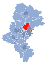 Lokasi Powiat Będziński