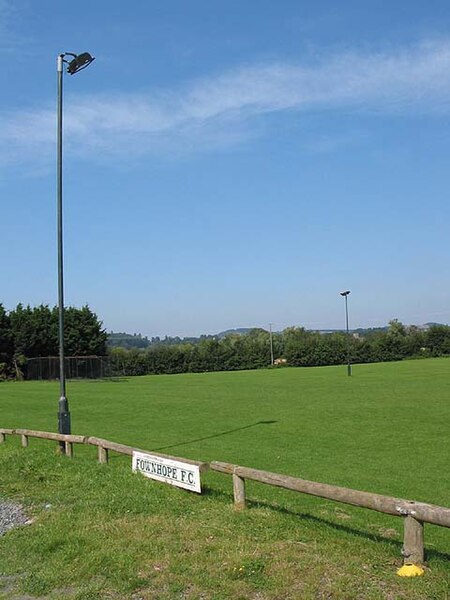 File:Practice Area with Floodlights at Fownhope - geograph.org.uk - 532488.jpg