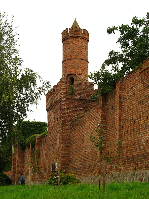 Medieval town walls