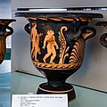 Python - RFVP 2-267 - Dionysos and Papposilen - two draped youths - Benevento MdS 613 S - 05