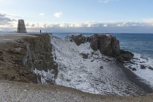 Capo Želanija, situato nei pressi del punto più orientale d'Europa: il Capo Flissingskij, isola Severnyj, Novaja Zemlja, Russia