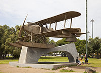 Monumento Comemorativo da 1ª Travessia Aérea do Atlântico Sul, em Belém (Lisboa).