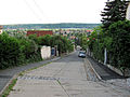 Burgstrasse a little above the water reservoir