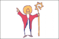 Bandera de Sant Blai representada el 1320