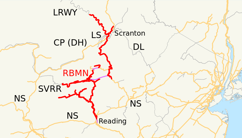 File:Reading Blue Mountain and Northern Railroad system map.svg