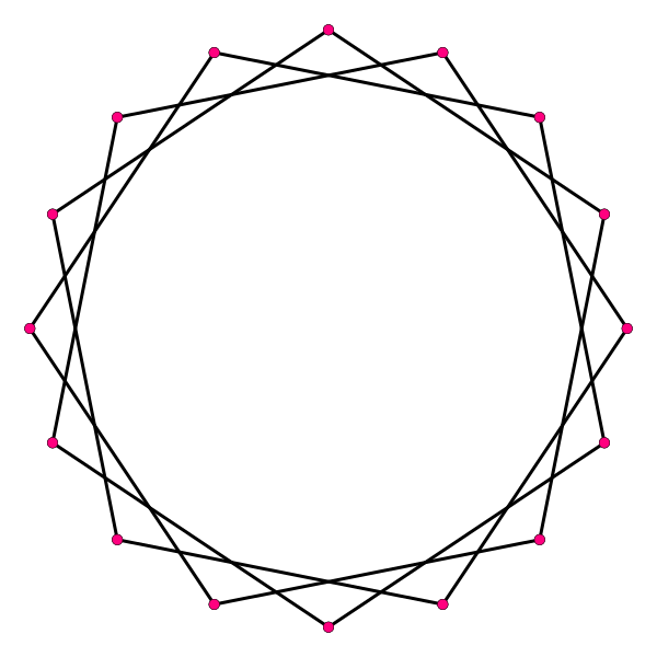 File:Regular star polygon 16-3.svg