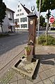 Pumpe, Brunnen, Auslaufbecken