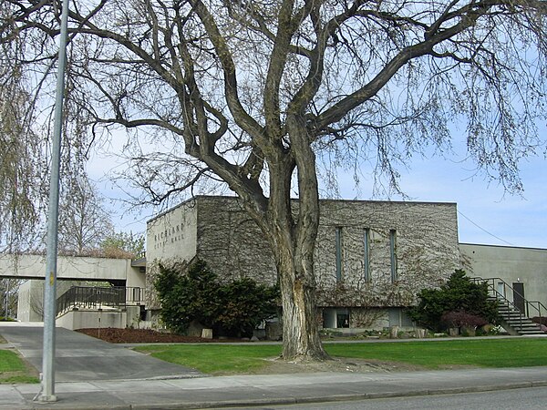 The former Richland City Hall, which has now been demolished