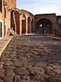 Mercati di Traiano, il tratto centrale della via Biberatica