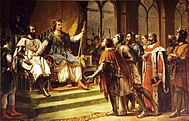 Rouget - Saint Louis médiateur entre le roi d'Angleterre et ses barons (23 janvier 1264).jpg