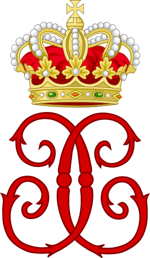 Royal Monogram of Prince Charles III of Monaco