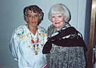 Ruby Keeler and Penny Singleton, 1990