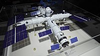 Russian Orbital Service Station layout during the "Armiya 2022" exhibition.jpg