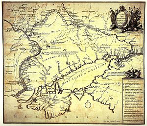 Russian campaigns in the Crimean Tatarian Khanate 1736.jpg