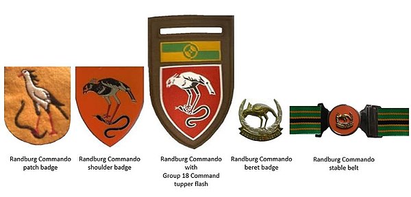 SADF era Randburg Commando insignia SADF era Randburg Commando insignia ver 2.jpg