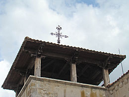 Detalle del campanario después de la restauración.