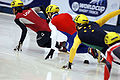 cursa de 500 m de la copa del Món del 2004 a Saguenay.