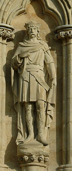 File:Salisbury Cathedral St Edmund the Martyr.jpg