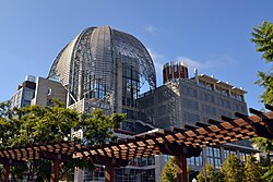 The downtown Central Library opened in 2013 San Diego Central Library.jpg