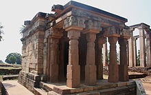 A Gupta period tetrastyle prostyle Buddhist temple of Classical appearance at Sanchi (Temple 17) (5th century CE) Sanchi temple 17.jpg