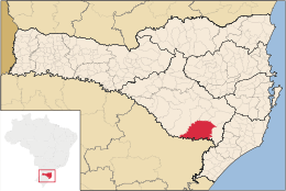 São Joaquim – Mappa