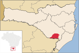Kaart van São Joaquim
